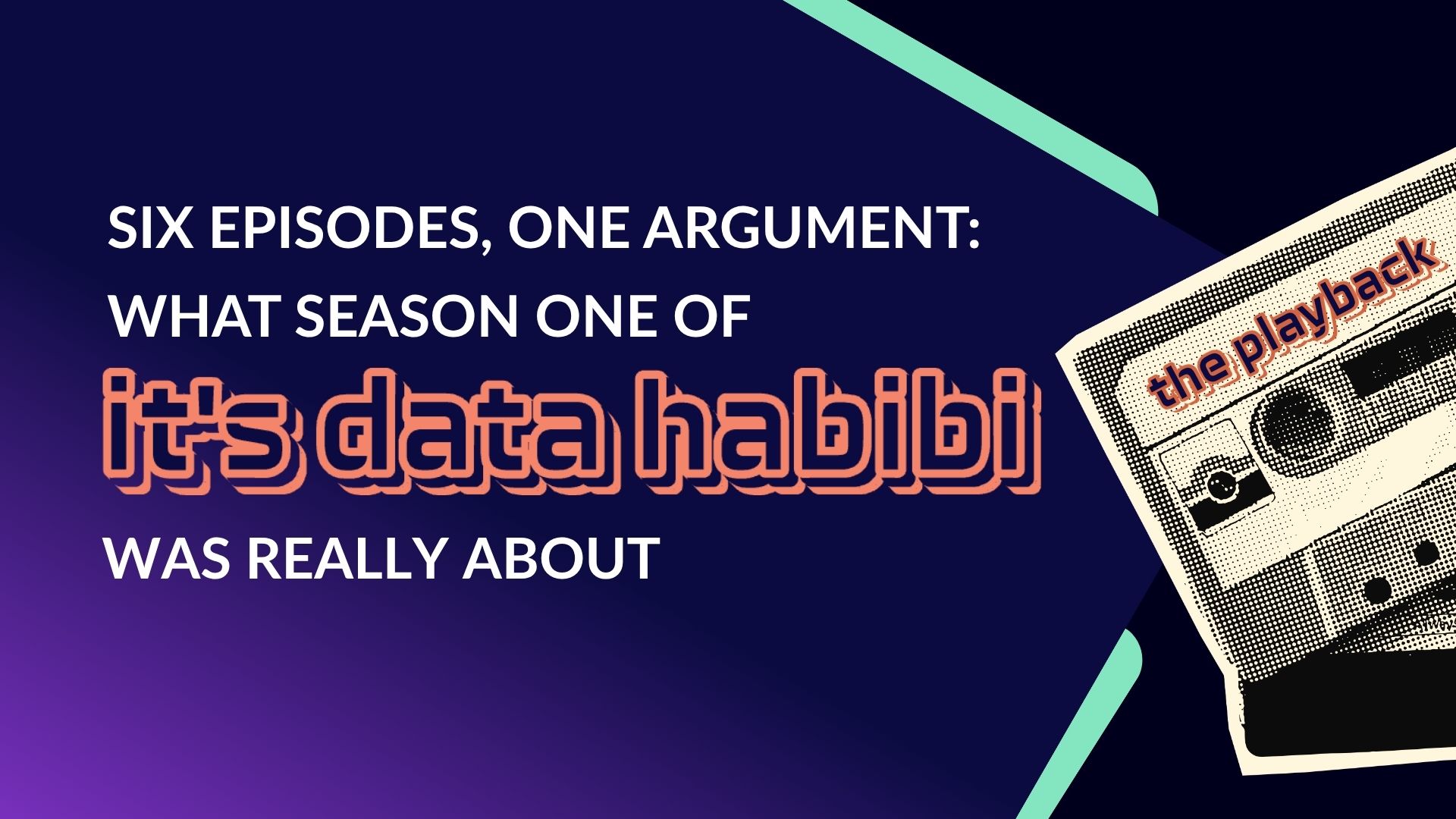 It's Data, Habibi season one artwork